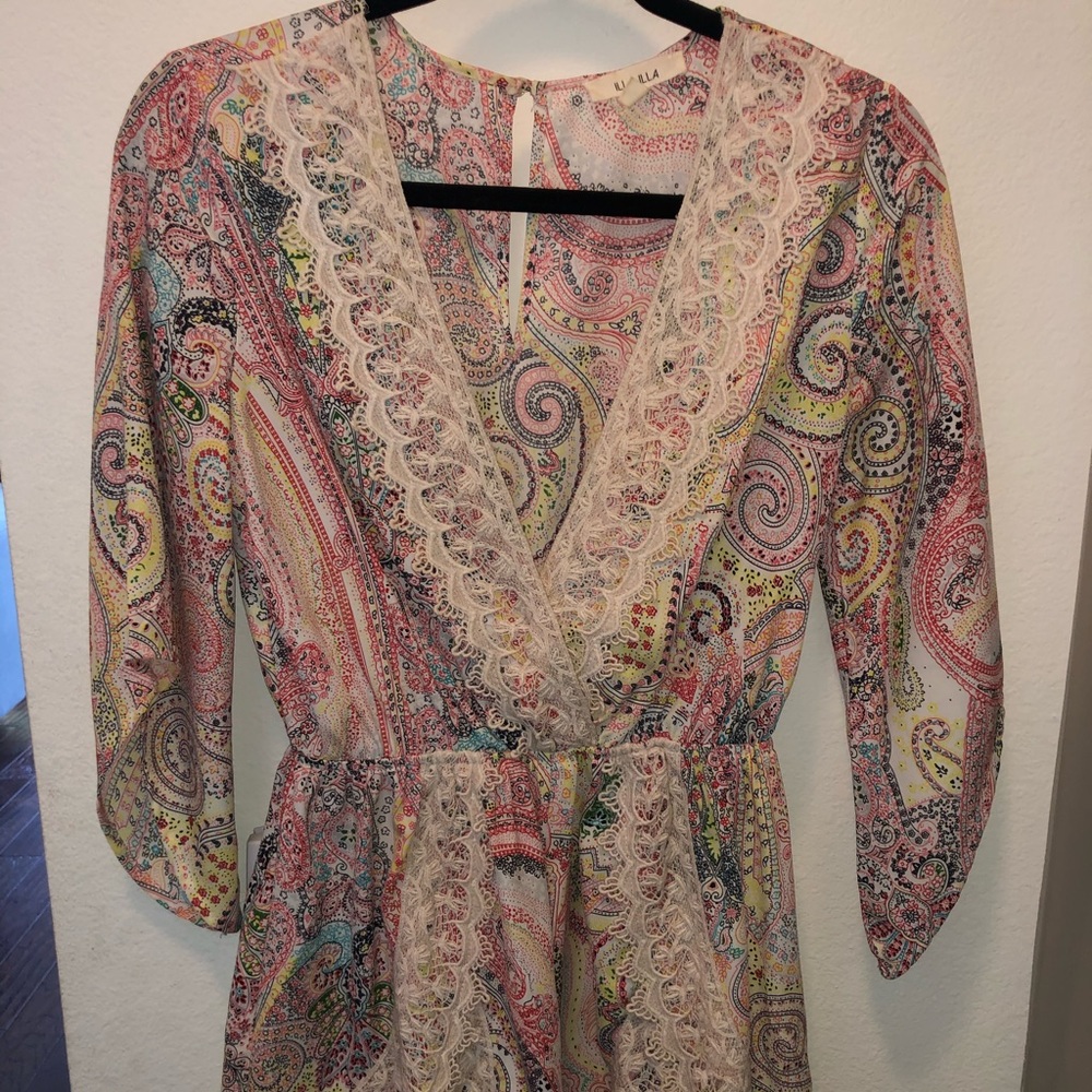 ILLA ILLA Paisley Romper